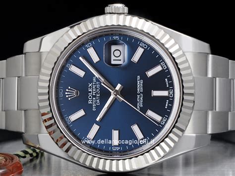 rolex datejust donna quadrante blu|Rolex Datejust blu.